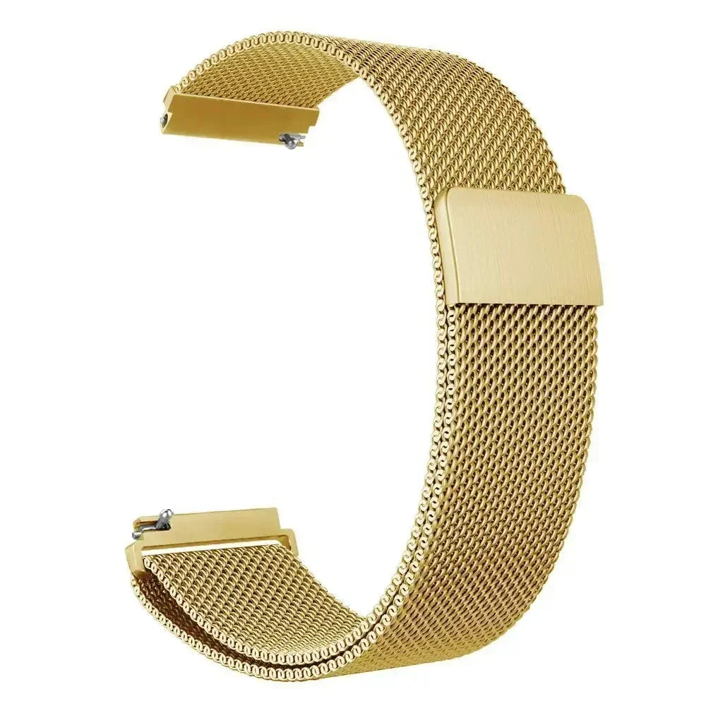 18mm 20mm 22mm Watchband For Garmin Venu 4 41mm 45mm/Venu 3 2 SQ Milanese Loop For Garmin Forerunner 55 158 245 265 645 970 570